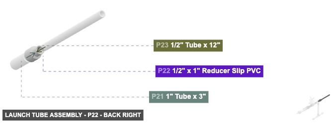 Launch Tube Assembly - Part 1/2