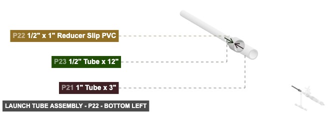 Launch Tube Assembly - Part 1/2