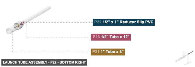 Launch Tube Assembly - Part 1/2
