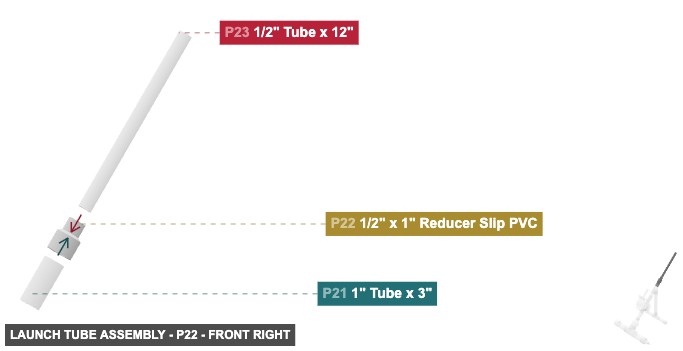 Launch Tube Assembly - Part 1/2
