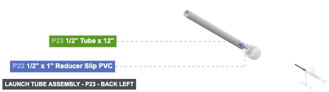 Launch Tube Assembly - Part 1/2