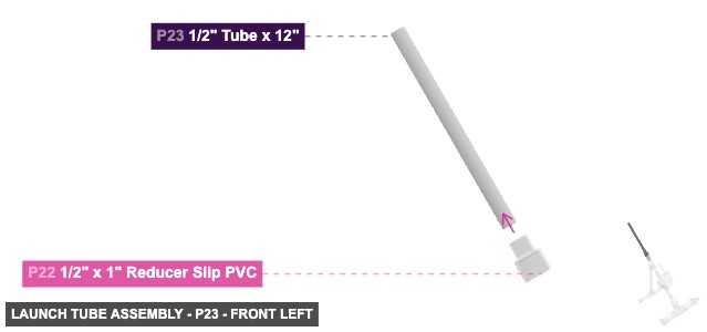 Launch Tube Assembly - Part 1/2