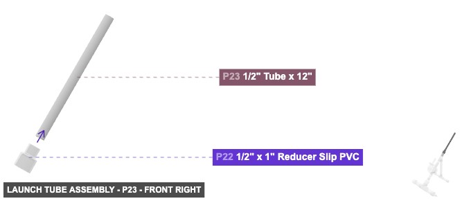 Launch Tube Assembly - Part 1/2