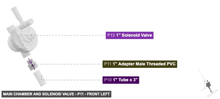 Main Chamber and Solenoid Valve - Part 1