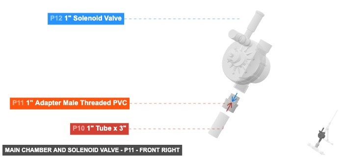 Main Chamber and Solenoid Valve - Part 1