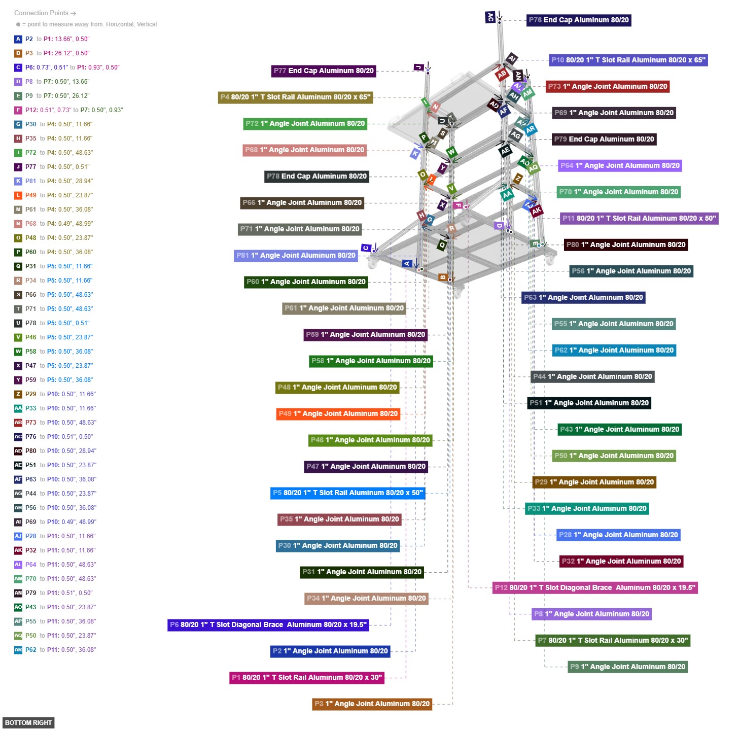 Assembly of Main Upright Frame - bottom_right