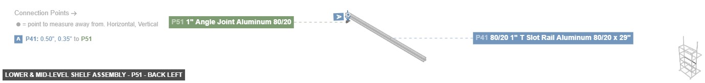 Lower & Mid-Level Shelf Assembly - Part 1