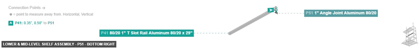 Lower & Mid-Level Shelf Assembly - Part 1