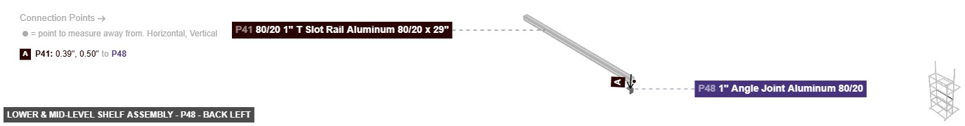 Lower & Mid-Level Shelf Assembly - Part 1