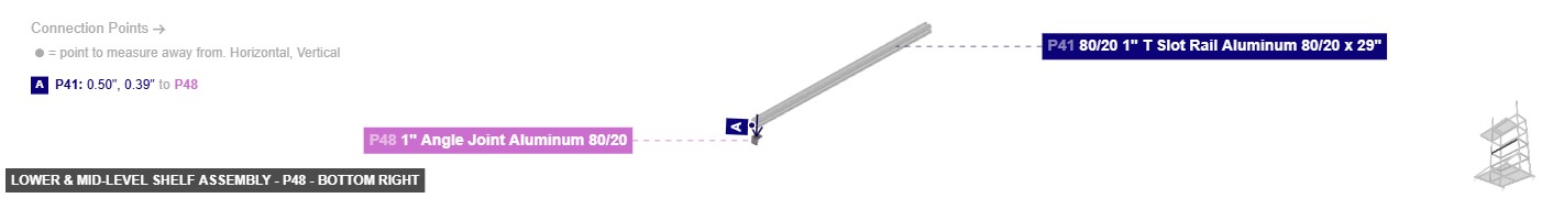 Lower & Mid-Level Shelf Assembly - Part 1