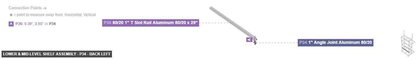 Lower & Mid-Level Shelf Assembly - Part 1