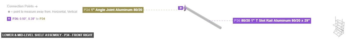 Lower & Mid-Level Shelf Assembly - Part 1