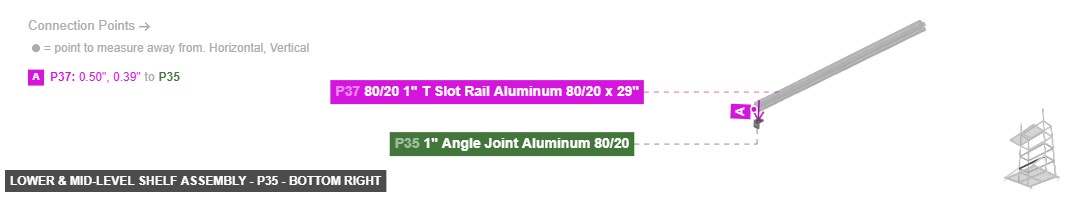 Lower & Mid-Level Shelf Assembly - Part 1