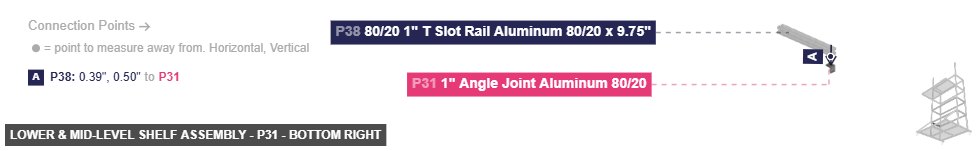 Lower & Mid-Level Shelf Assembly - Part 1