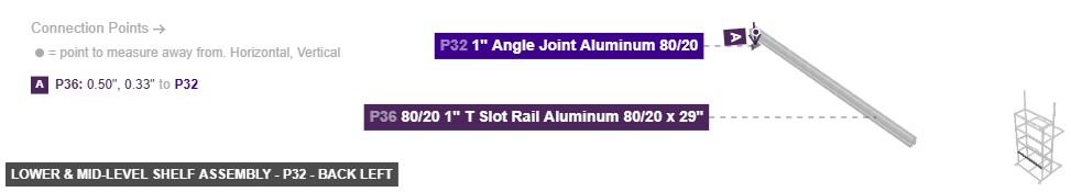 Lower & Mid-Level Shelf Assembly - Part 1