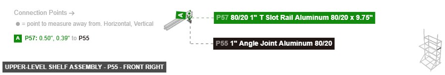 Upper-Level Shelf Assembly - Part 1