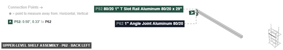 Upper-Level Shelf Assembly - Part 1