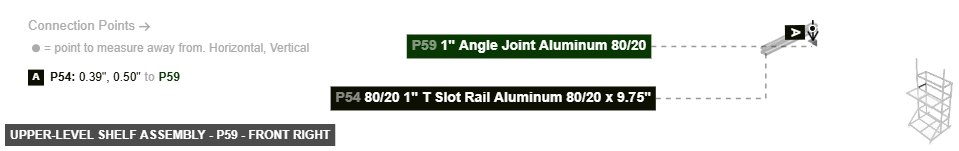 Upper-Level Shelf Assembly - Part 1