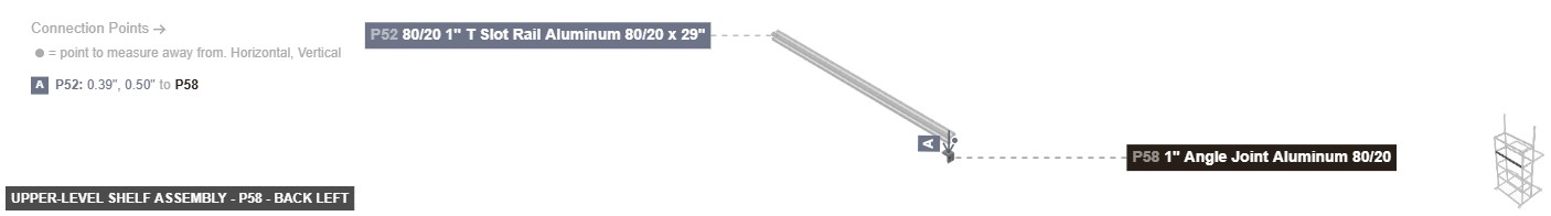 Upper-Level Shelf Assembly - Part 1