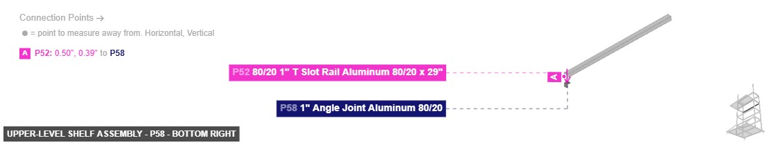 Upper-Level Shelf Assembly - Part 1