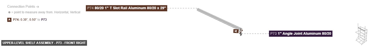 Upper-Level Shelf Assembly - Part 1