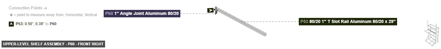 Upper-Level Shelf Assembly - Part 1