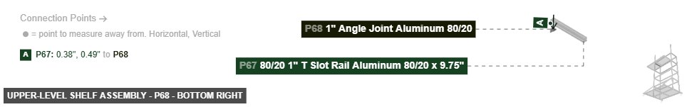 Upper-Level Shelf Assembly - Part 1