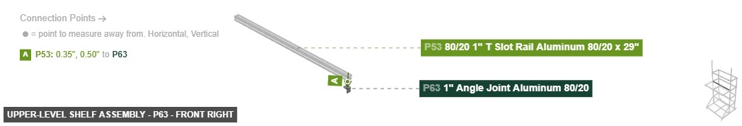 Upper-Level Shelf Assembly - Part 1