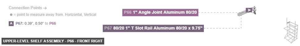 Upper-Level Shelf Assembly - Part 1