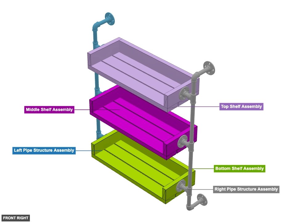 Plant Shelf 2 - Overview front_right