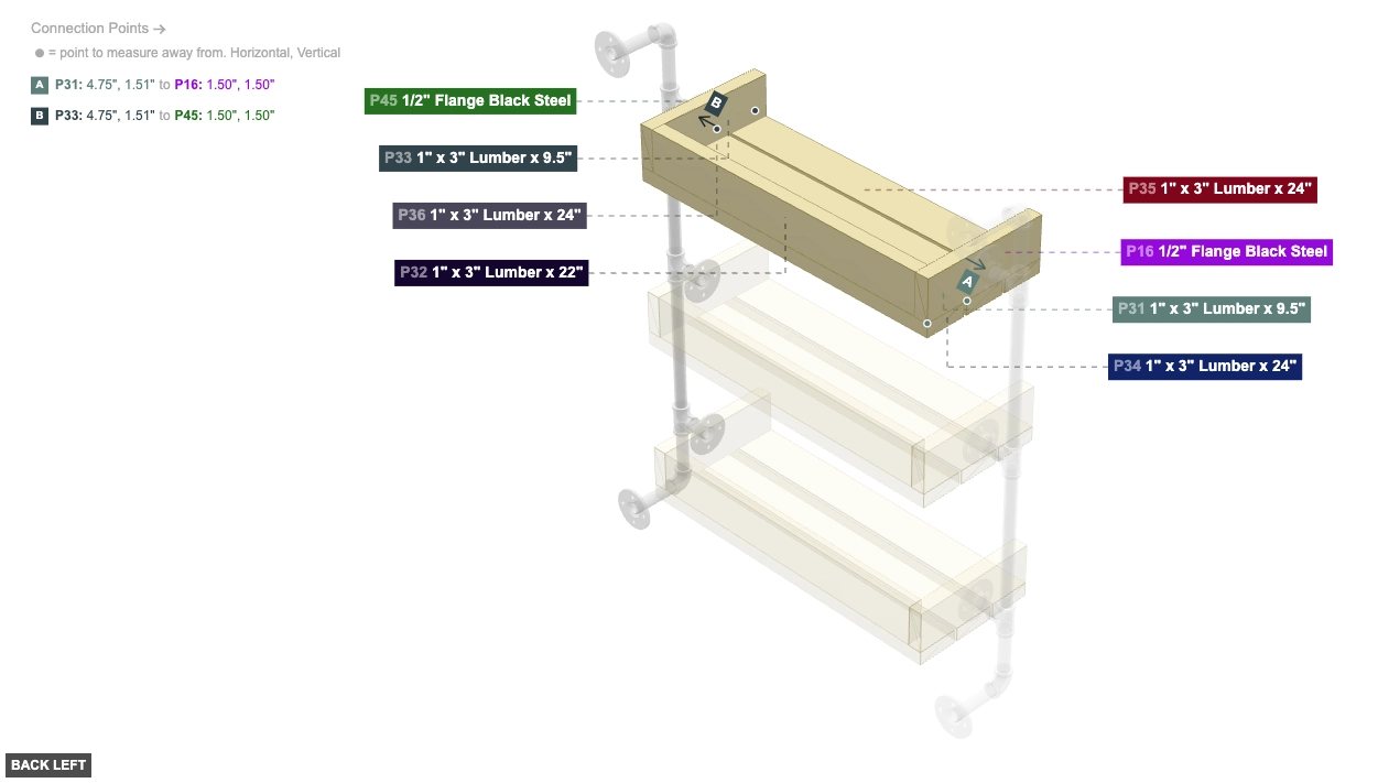 Assembly of Top Shelf Assembly - back_left