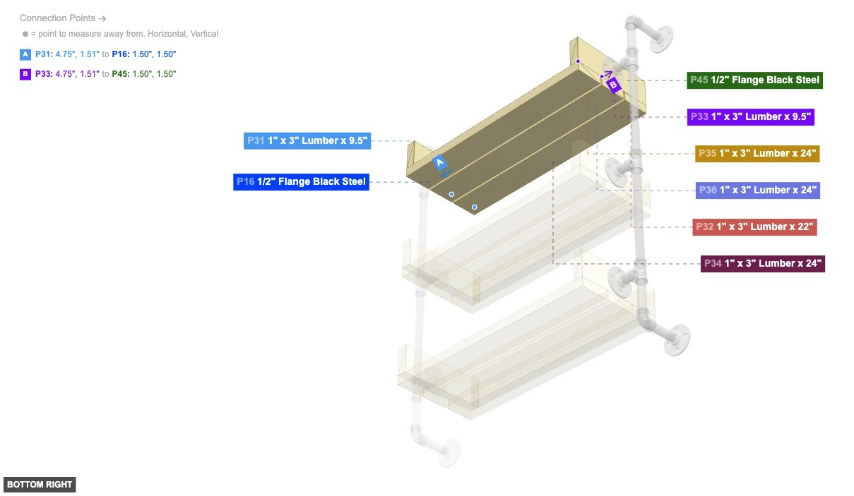Assembly of Top Shelf Assembly - bottom_right