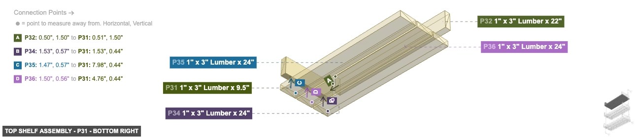 Top Shelf Assembly - Part 1