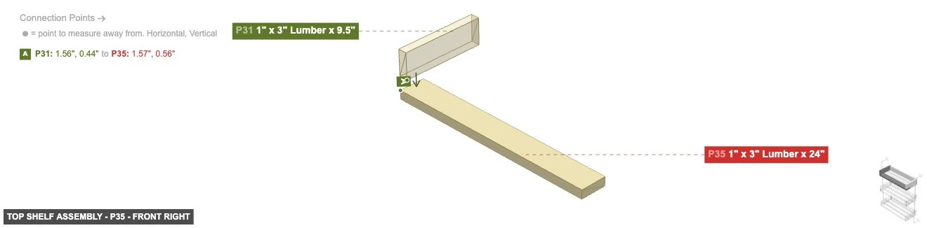 Top Shelf Assembly - Part 1