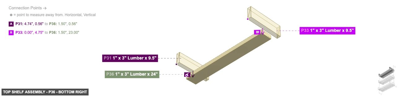 Top Shelf Assembly - Part 1