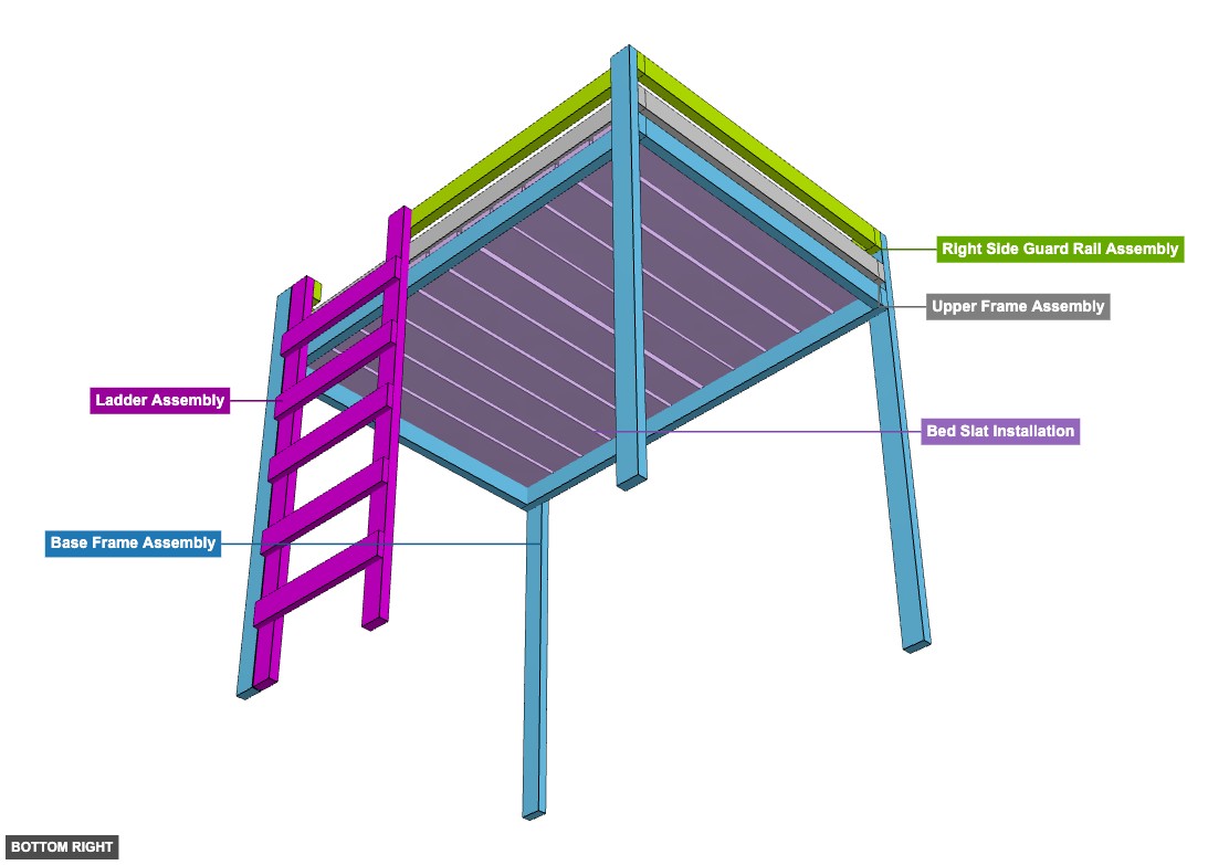 Loft Bed 2 - Overview bottom_right