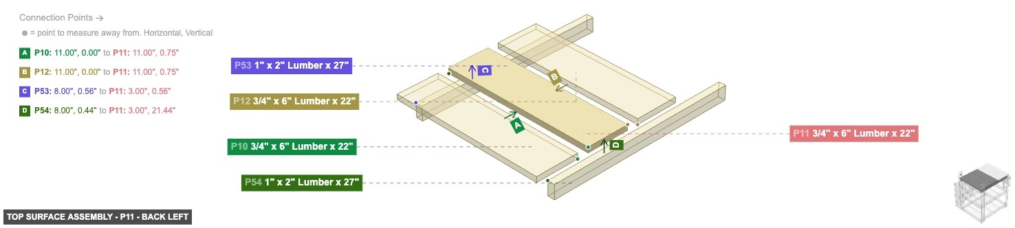 Top Surface Assembly - Part 3/4