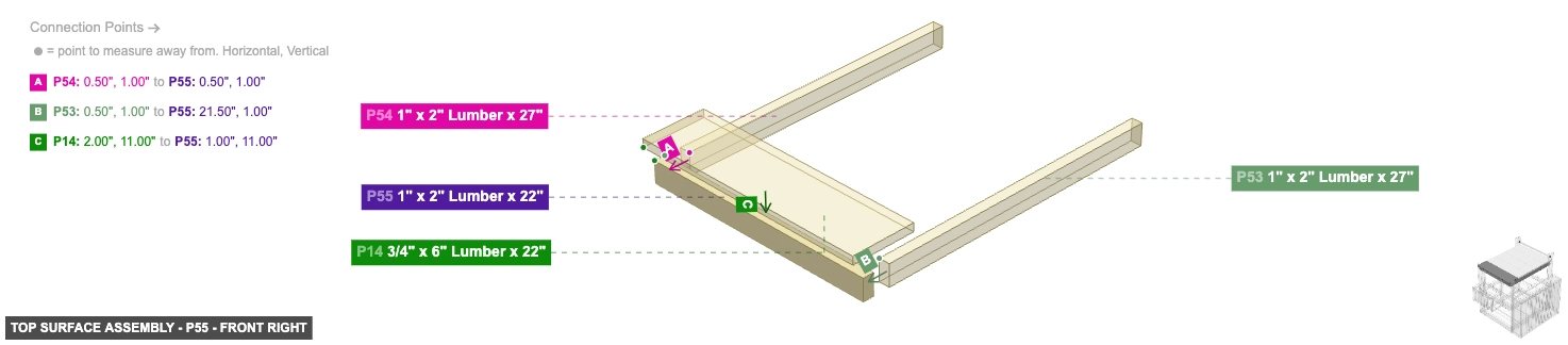 Top Surface Assembly - Part 1