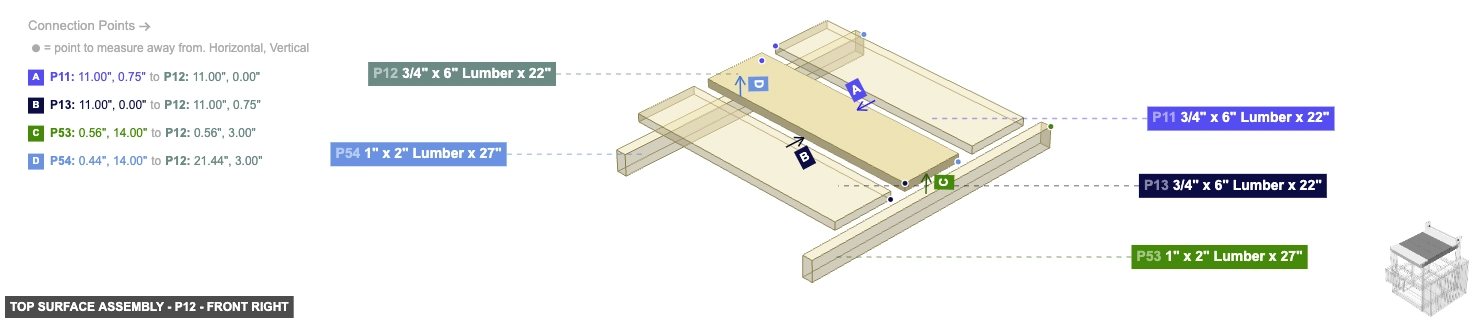 Top Surface Assembly - Part 3/4