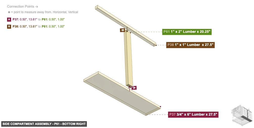 Side Compartment Assembly - Part 1