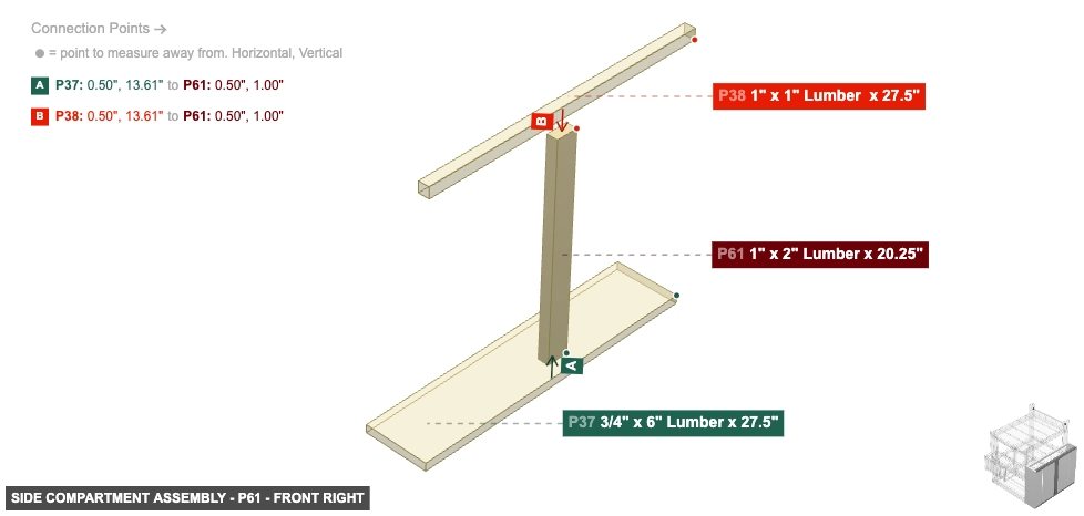 Side Compartment Assembly - Part 1