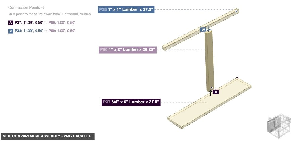 Side Compartment Assembly - Part 1