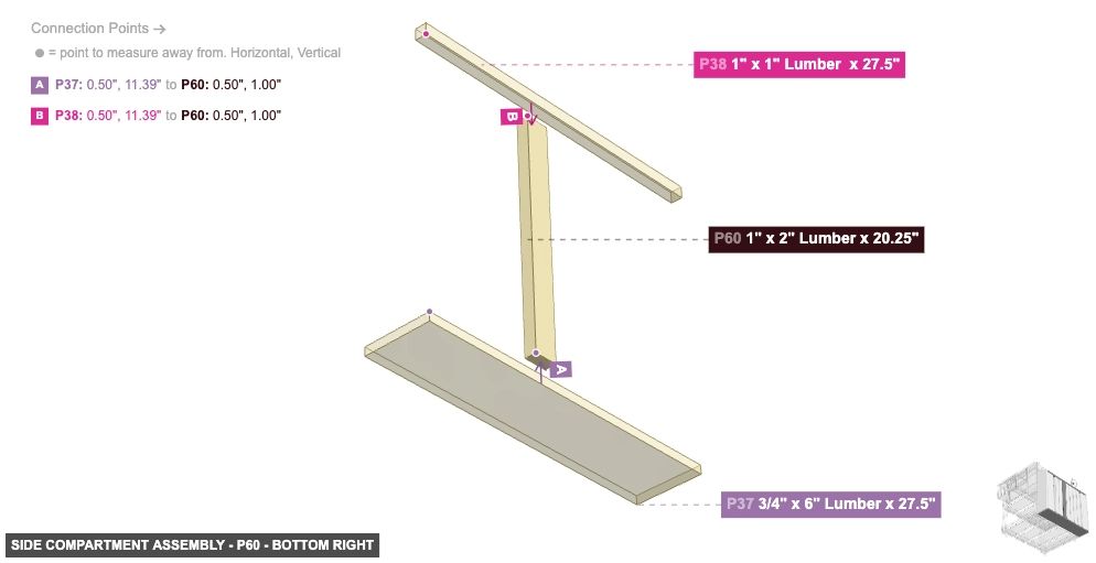 Side Compartment Assembly - Part 1