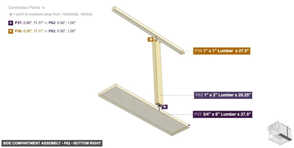 Side Compartment Assembly - Part 1