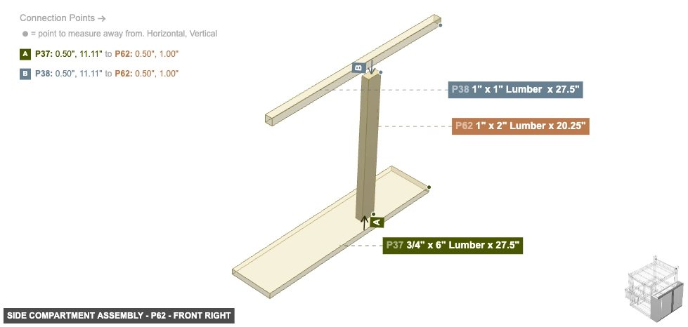 Side Compartment Assembly - Part 1
