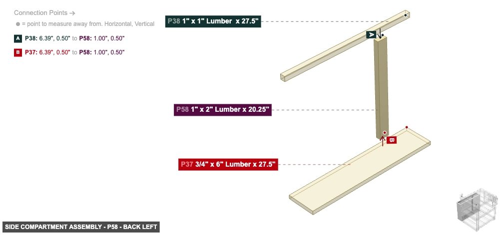 Side Compartment Assembly - Part 1