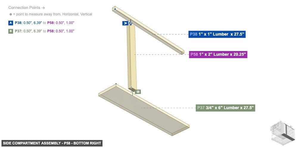 Side Compartment Assembly - Part 1