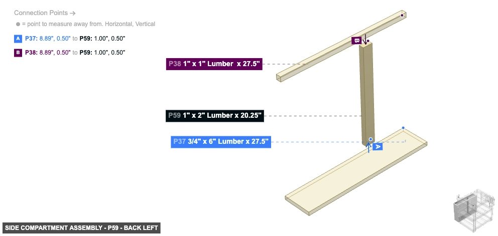 Side Compartment Assembly - Part 1