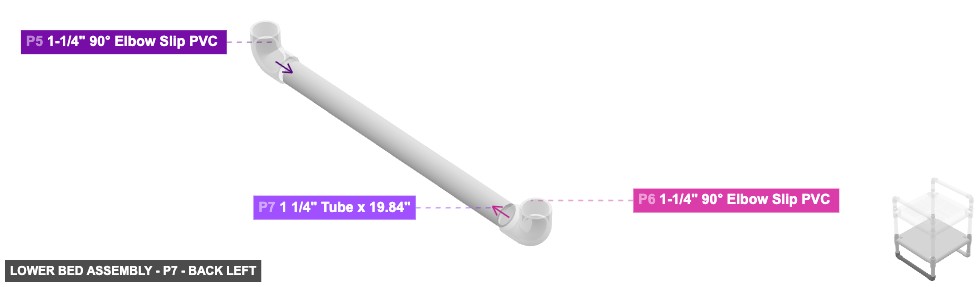 Lower Bed Assembly - Part 1 1/4