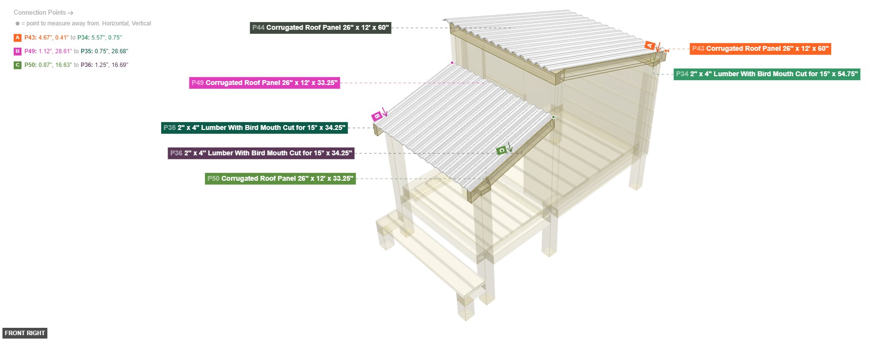 Assembly of Roof Panel Installation - front_right